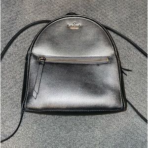 Kate spade grey backpack
